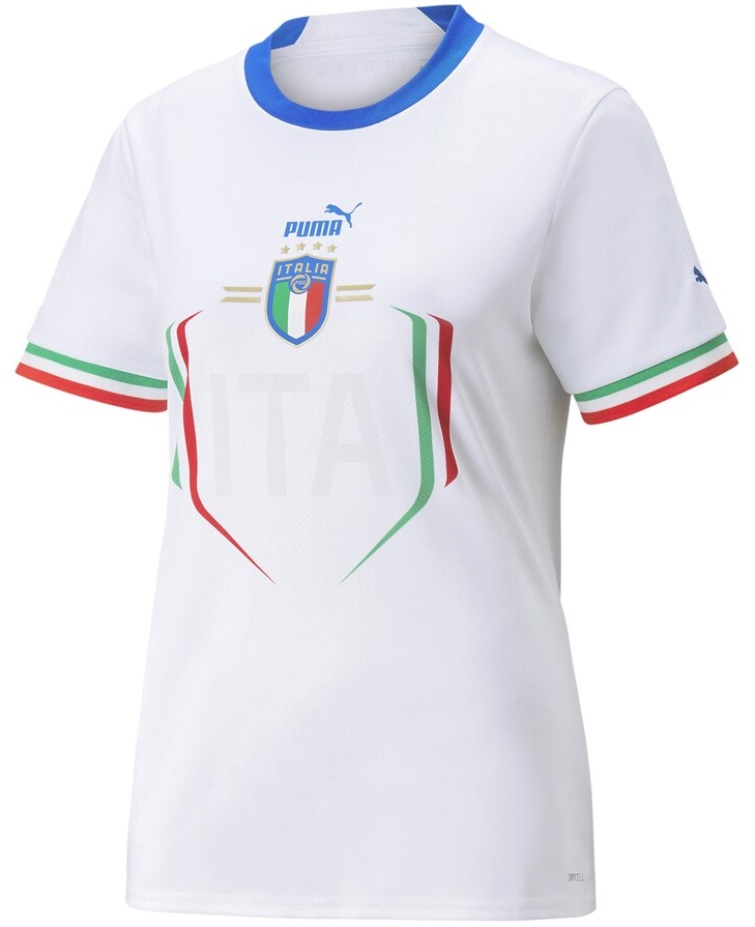 Camisa Feminina II Seleção da Italia 2022 2023 Puma oficial 